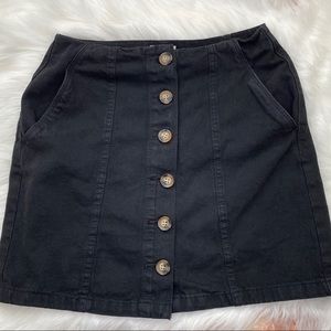 COTTON ON | Black Denim Skirt